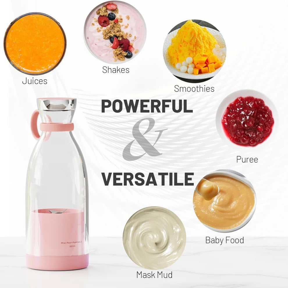 USB Rechargeable Portable Juice Blender