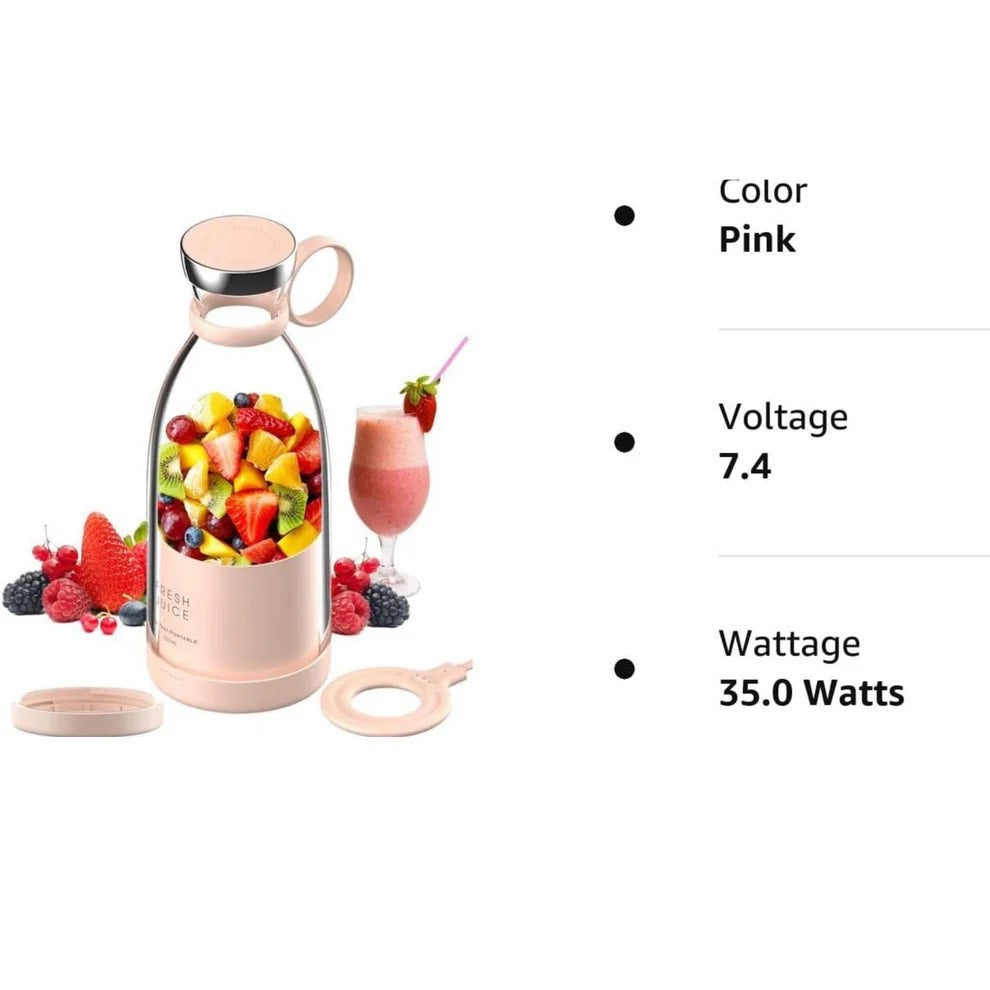 USB Rechargeable Portable Juice Blender